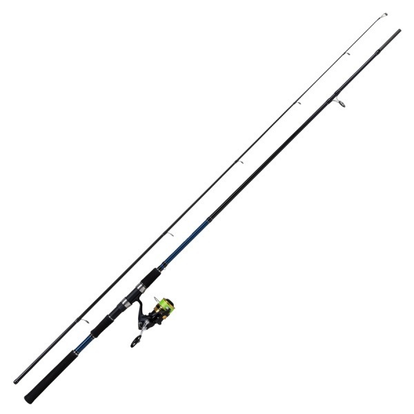 KULIA SHORE JIGING SET【2ピースショアジギングロッドとPEライン付スピニングリールのセット】